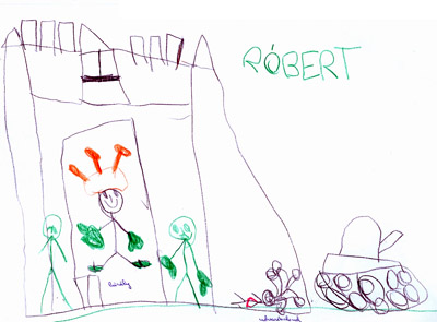 R&Atilde;&sup3;bert (6 &Atilde;&copy;ves) rajza A tud&Atilde;&sup3;s n&Atilde;&copy;gy k&Atilde;&copy;rd&Atilde;&copy;se c. mes&Atilde;&copy;hez